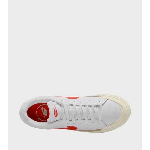 Nike Court Legacy Lift Women's size 9.5 White Gold Red Causal Shoes DM7590-110 - Picture 8 of 12